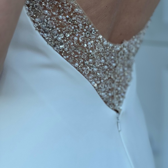 MAGGIE SOTTERO WEDDING DRESS SIZE M EVANGELINA - Picture 7 of 10